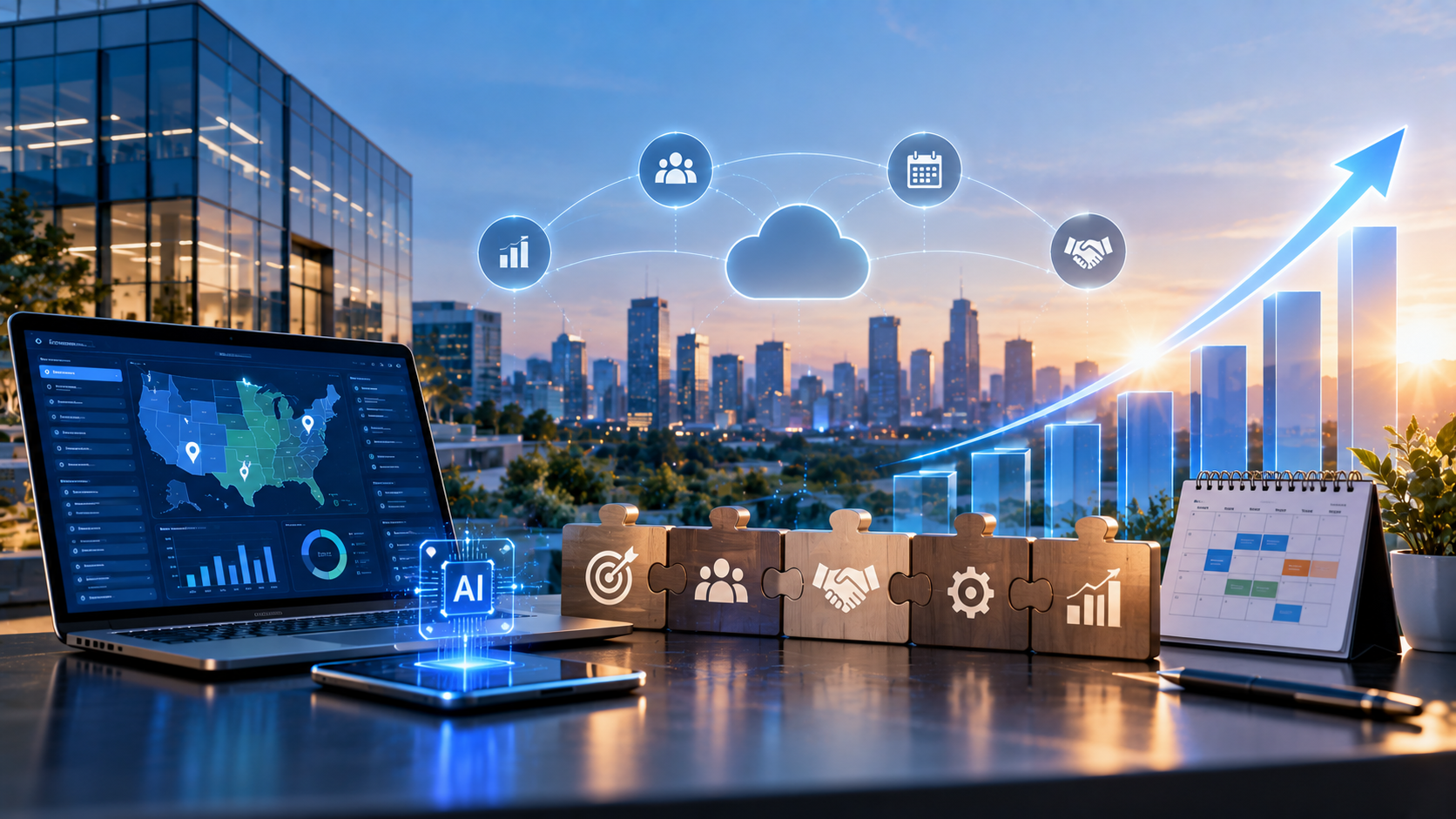 Accelerating Enterprise Sales Through Multi-Phase Digital Transformation